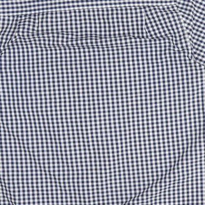 Premier Mens Multicoloured Check Cotton  Button-Up Size M Collared