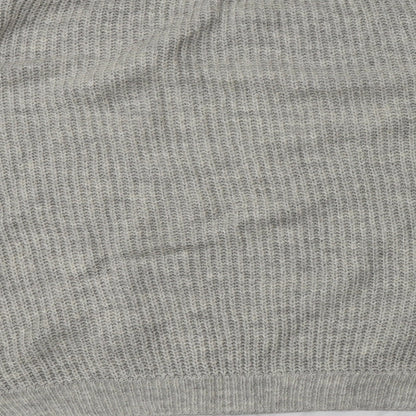 Preloved George Womens Grey Crew Neck   Pullover Jumper Size L - Label