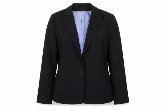 Dorothy Perkins Womens Black  Polyester Jacket Suit Jacket Size 14