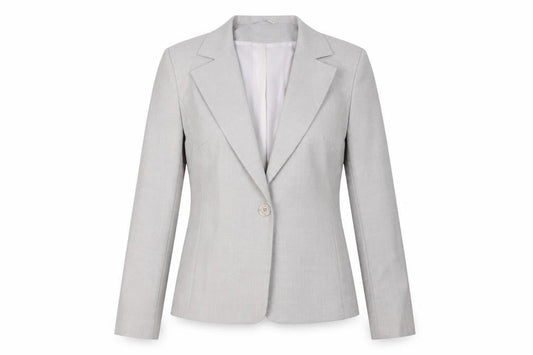 George Womens Grey  Viscose Jacket Suit Jacket Size 14