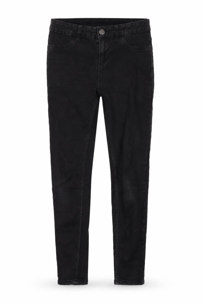 New Look Womens Black  Cotton Skinny Jeans Size 10 L25 in Regular