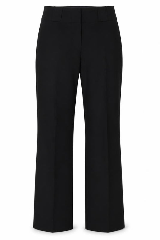 New Look Womens Black  Viscose Dress Pants Trousers Size 10 L30 in Regular
