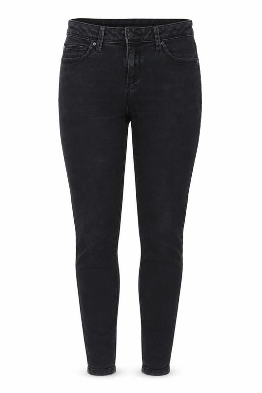 DENIM CO Womens Black  Cotton Skinny Jeans Size 8 L27 in Regular