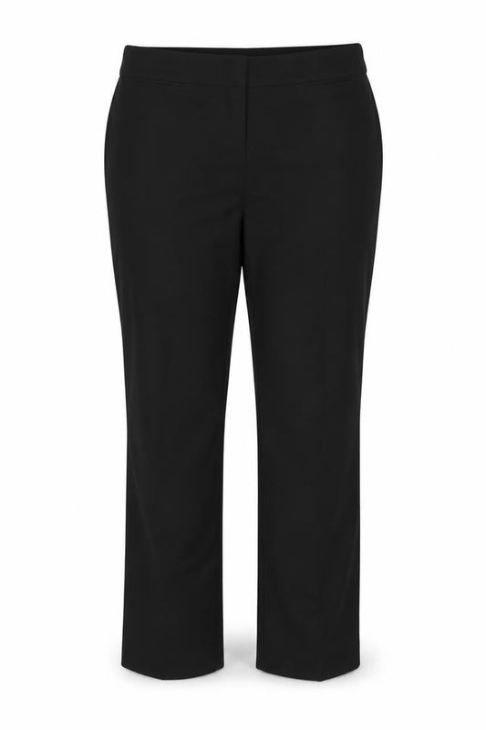 Papaya Womens Black  Polyester Dress Pants Trousers Size 12 L27 in Regular