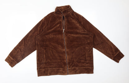 Preloved ALEXARA Mens Brown   Jacket  Size L - Front