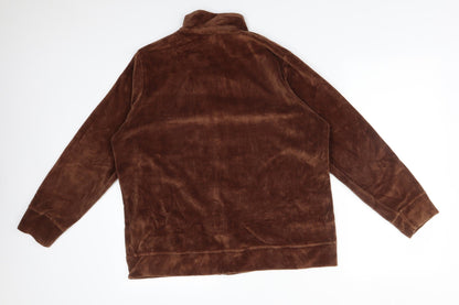 Preloved ALEXARA Mens Brown   Jacket  Size L - Back