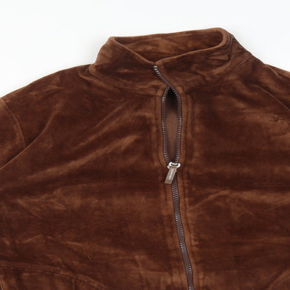 Preloved ALEXARA Mens Brown   Jacket  Size L - Detail