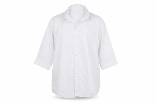 George Girls White  Polyester Basic Button-Up Size 16 Years Collared