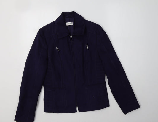 Gelco Womens Purple   Jacket  Size 10