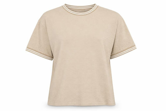 ASOS Womens Beige Round Neck  Cotton Pullover Jumper Size XL