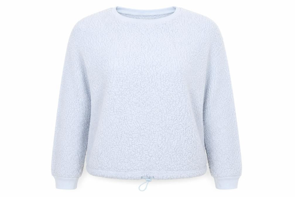 Primark Womens Blue Round Neck  Polyester Pullover Jumper Size 12