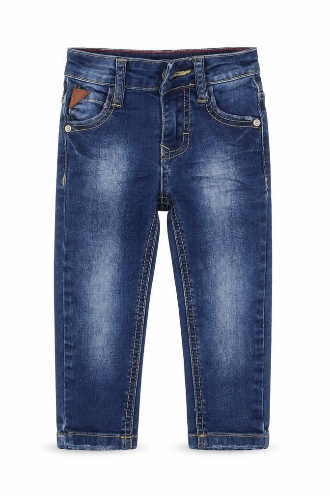SMALL GANG Boys Blue  Cotton  Jeans Size 18 Months