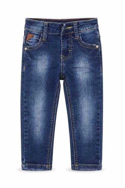 SMALL GANG Boys Blue  Cotton  Jeans Size 18 Months