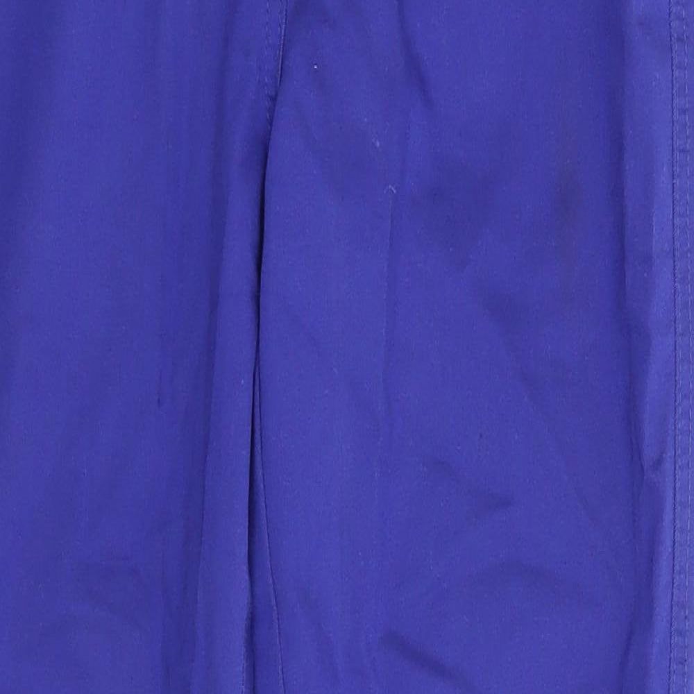 Florence and Fred Womens Purple  Cotton Chino Trousers Size 10 L27 in Regular