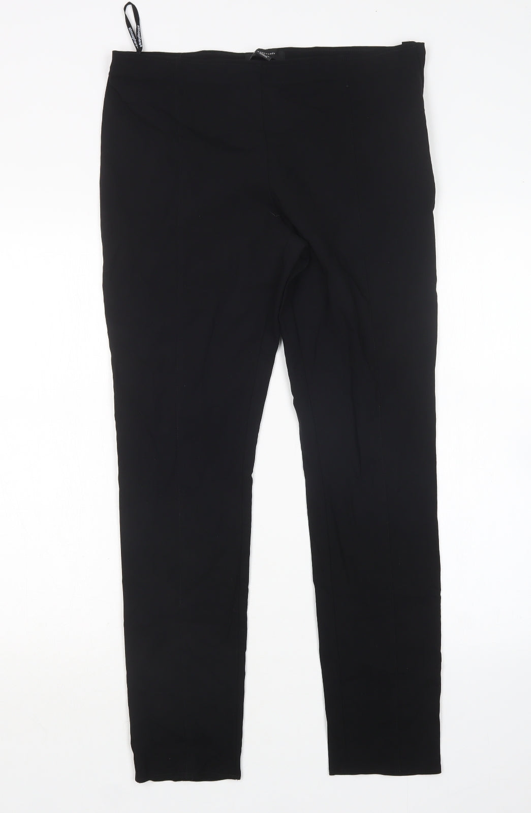 Atmosphere Womens Black  Polyester Trousers  Size 14 L28 in Regular