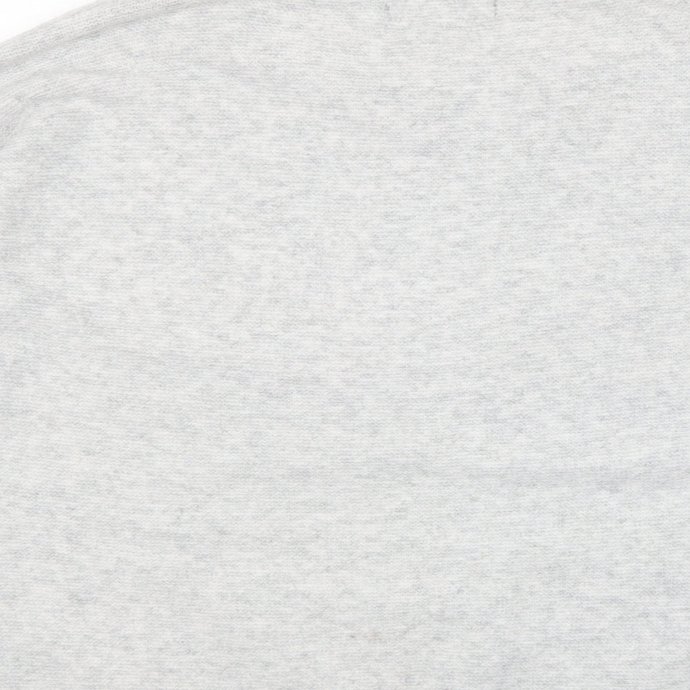 Primark Womens Grey Round Neck  Acrylic Pullover Jumper Size XL
