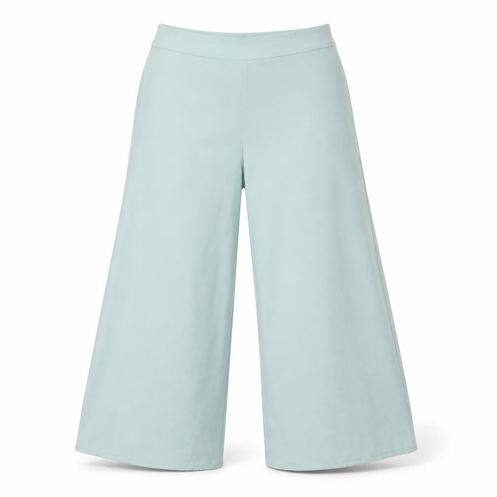 Primark Womens Green  Polyester Trousers  Size 10 L23 in Regular