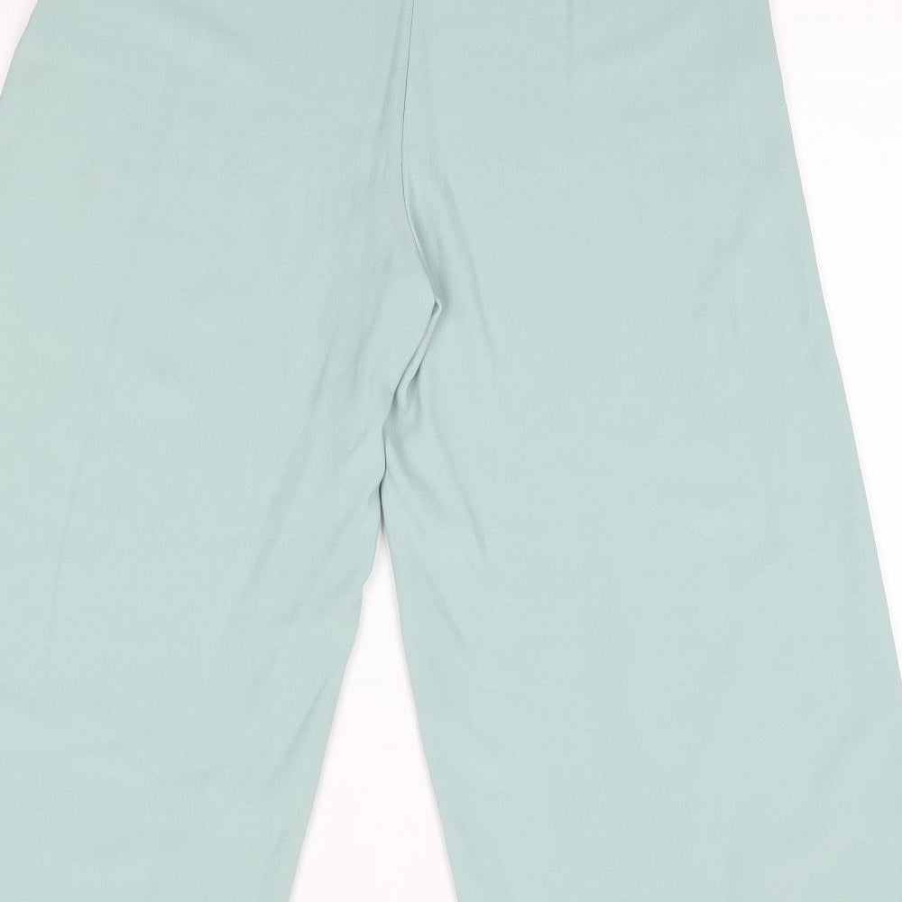 Primark Womens Green  Polyester Trousers  Size 10 L23 in Regular