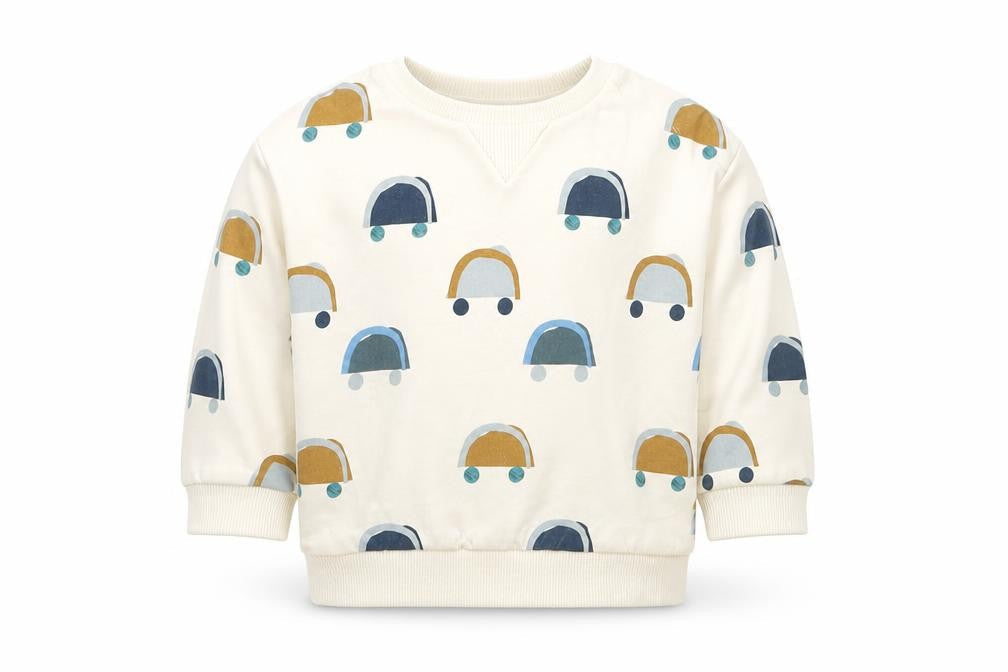 Marks & Spencer Baby Multicoloured  Cotton Pullover Jumper Size 0-3 Months