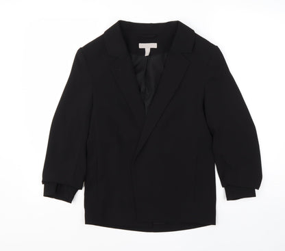 H&M Womens Black   Jacket Blazer Size 8