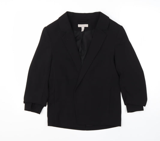 H&M Womens Black   Jacket Blazer Size 8