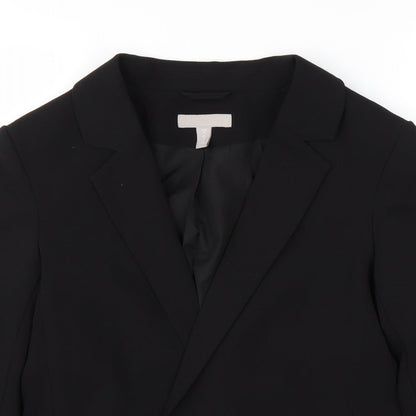 H&M Womens Black   Jacket Blazer Size 8