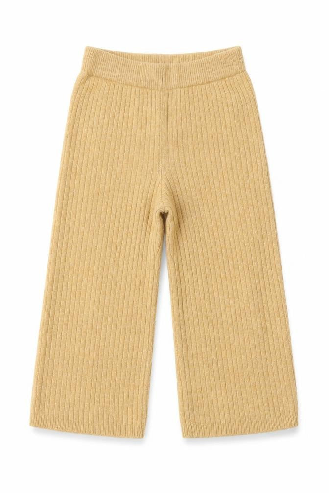 TU Girls Yellow  Acrylic  Trousers Size 9 Months  Regular