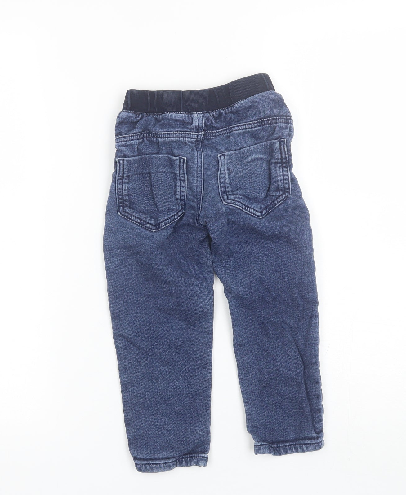 Nutmeg Boys Blue  Cotton Jegging Jeans Size 3-4 Years  Regular