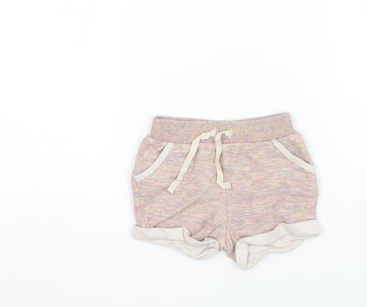 Gap Baby Pink  Cotton Jogger Trousers Size 12-18 Months