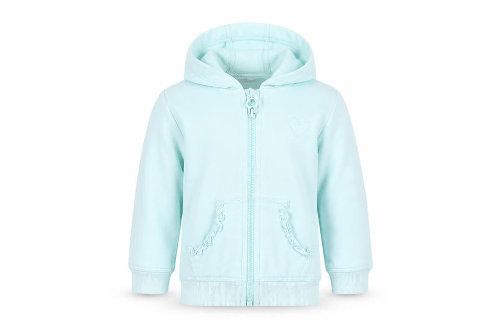 George Baby Blue  Cotton Full Zip Jumper Size 12-18 Months