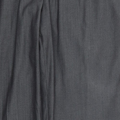 Very Womens Grey  Polyester Dress Pants Trousers Size 34 in L30 in Regular