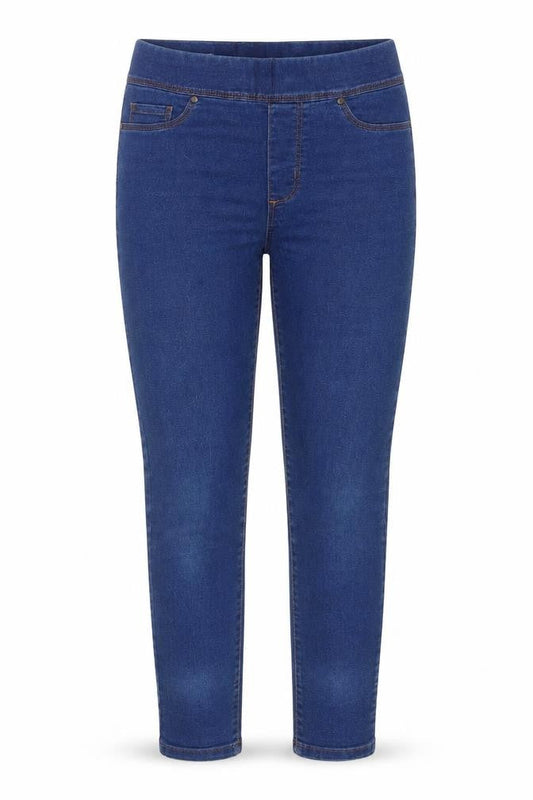 Primark Womens Blue  Cotton Jegging Jeans Size 8 L25 in Regular