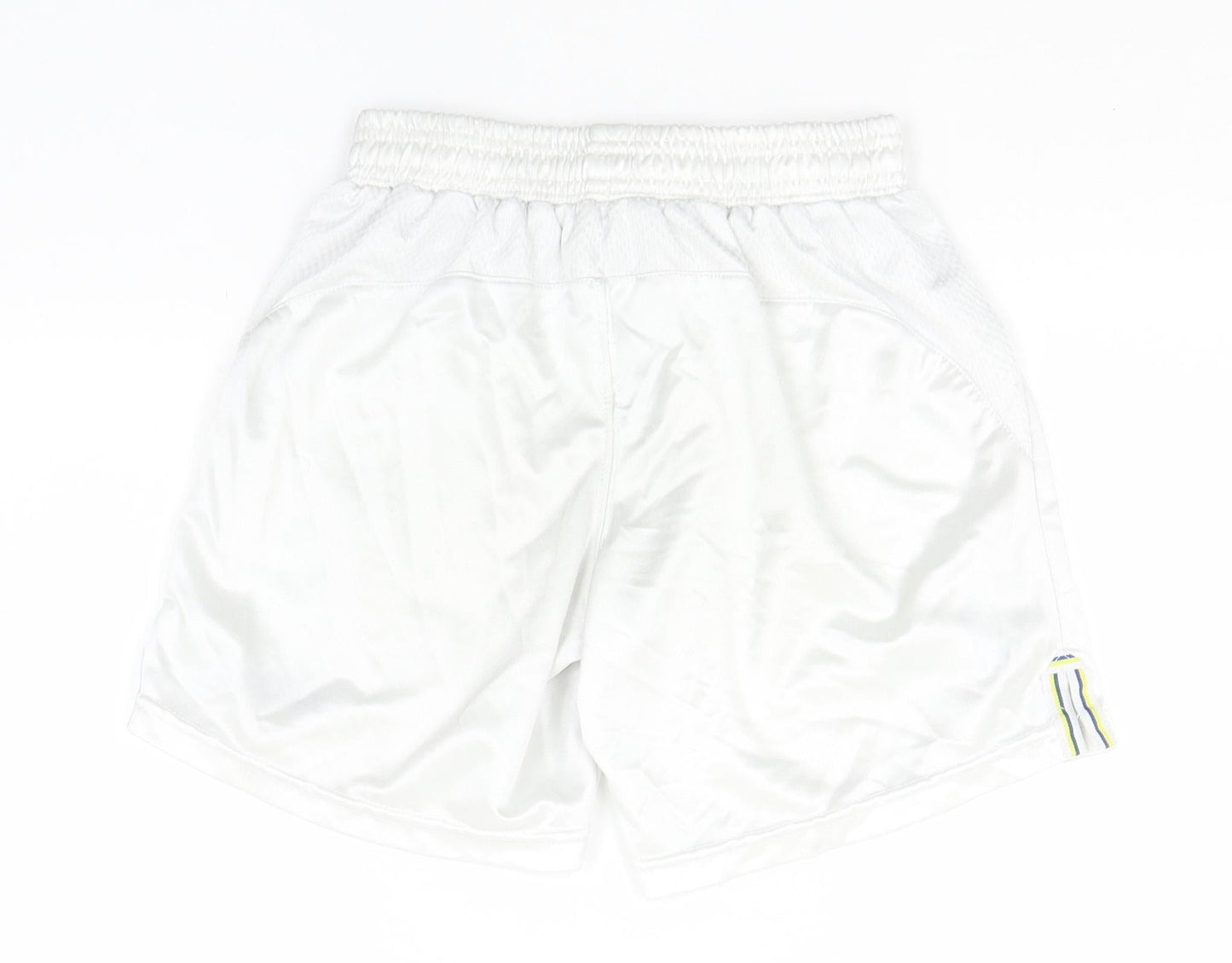 Macron Boys White  Polyester Utility Shorts