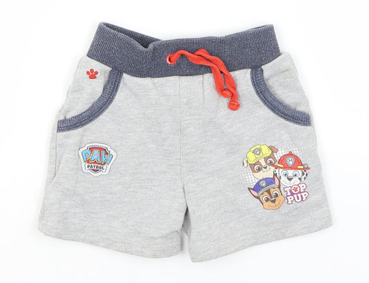 Paw Petrol Baby Grey  Cotton Sweatpants Trousers Size 18-24 Months