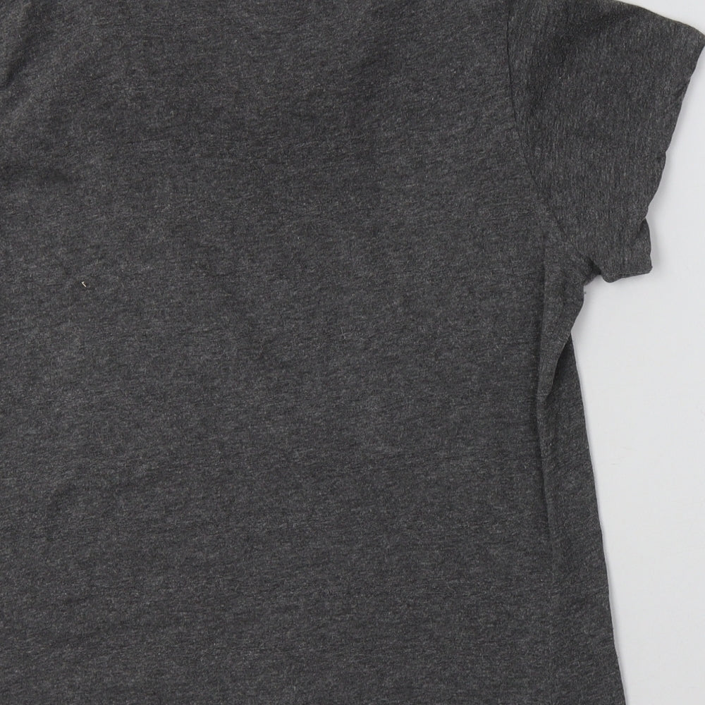 Preworn Womens Grey  Cotton Top Pyjama Top Size M   - Up To No Good