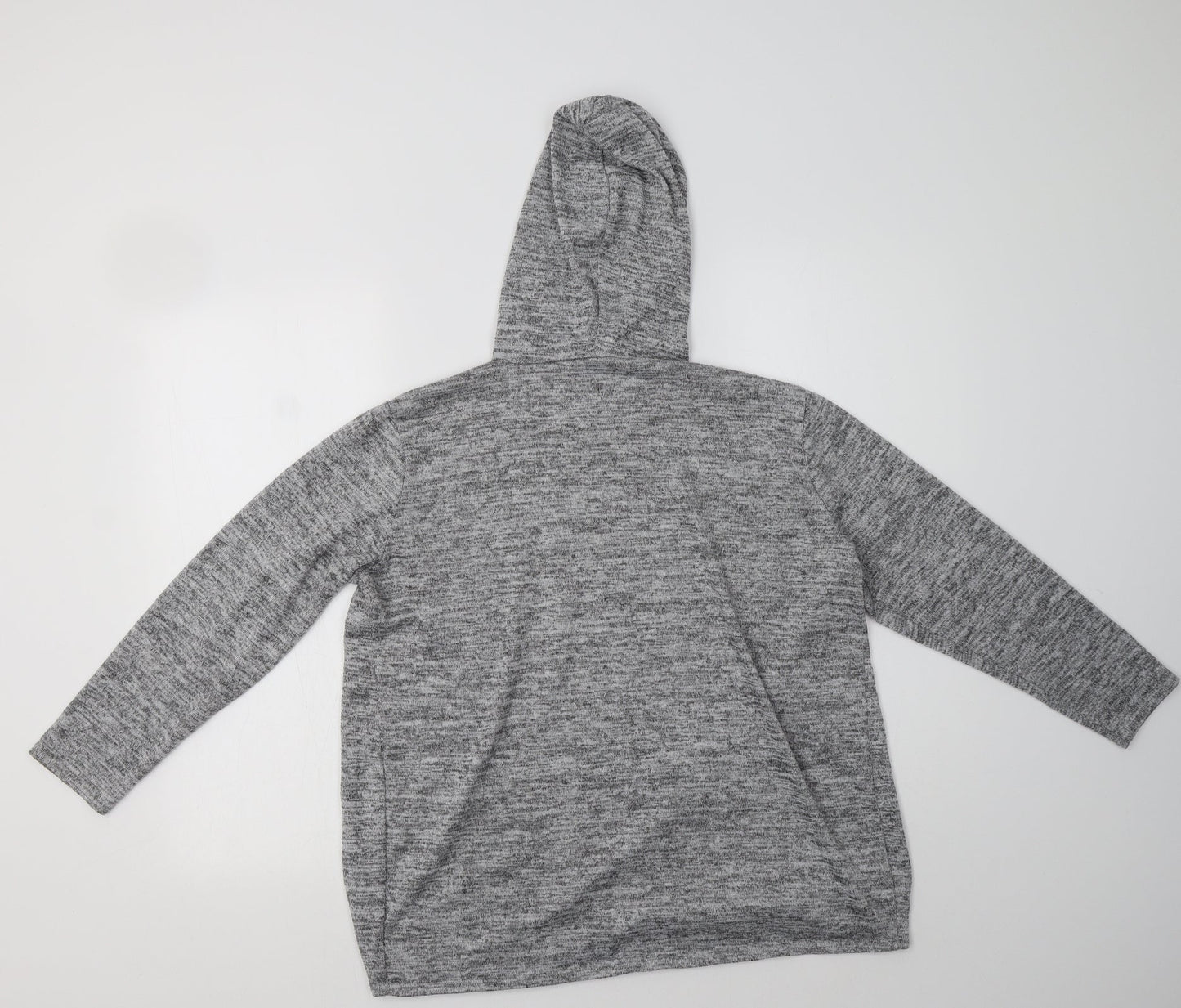 Dorothy Perkins Womens Grey High Neck  Polyester Pullover Jumper Size 10   - Mat