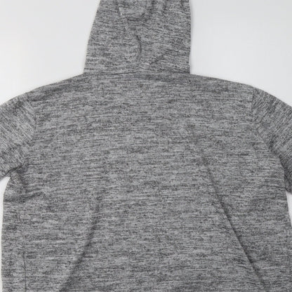 Dorothy Perkins Womens Grey High Neck  Polyester Pullover Jumper Size 10   - Mat