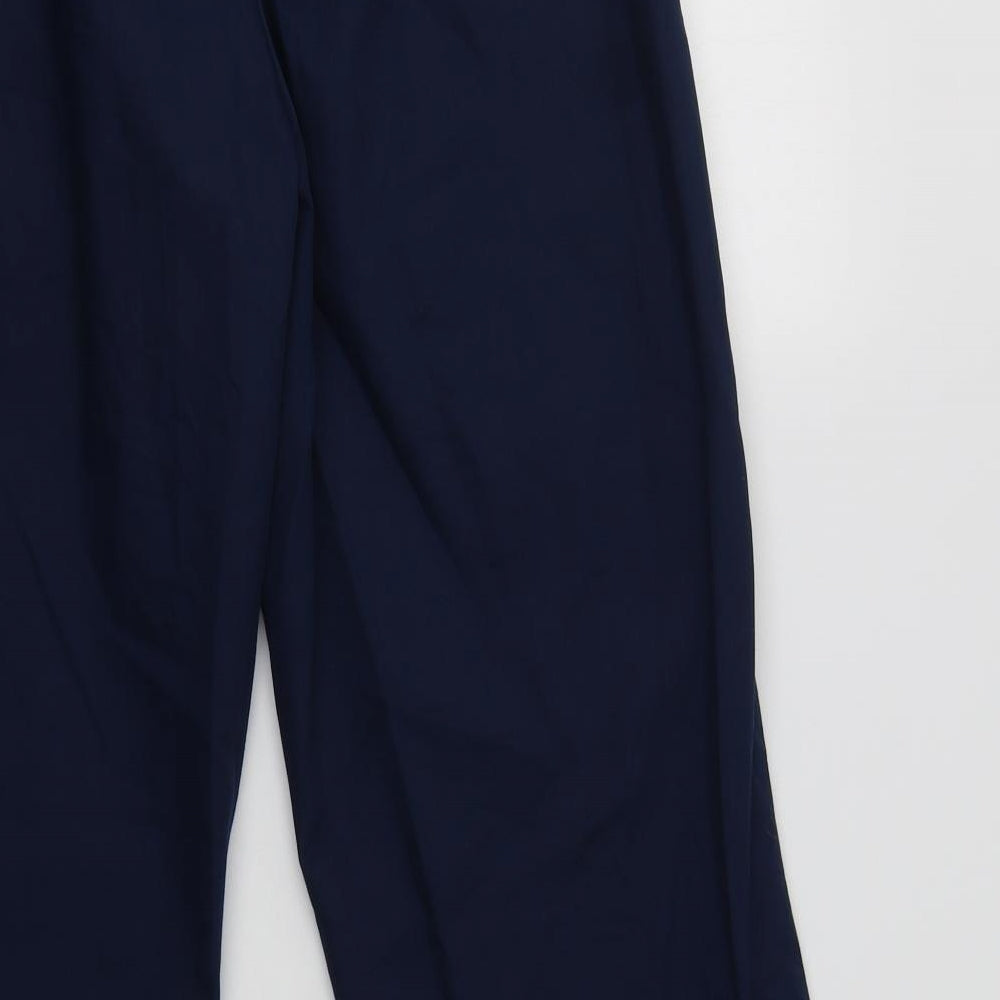 Alexandra Womens Blue  Polyester Dress Pants Trousers Size 10 L30 in Regular