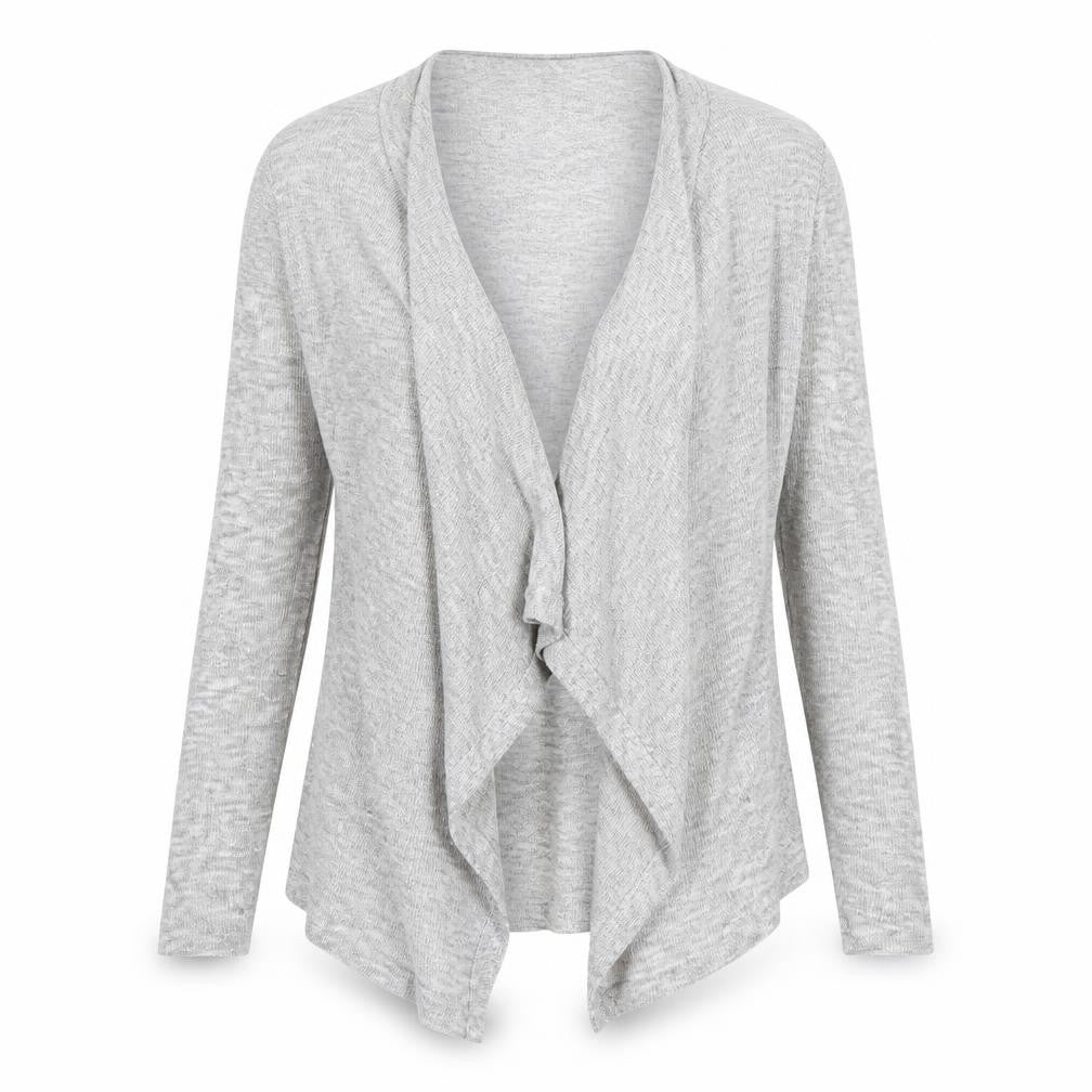 Atmosphere Womens Grey V-Neck  Viscose Cardigan Jumper Size M
