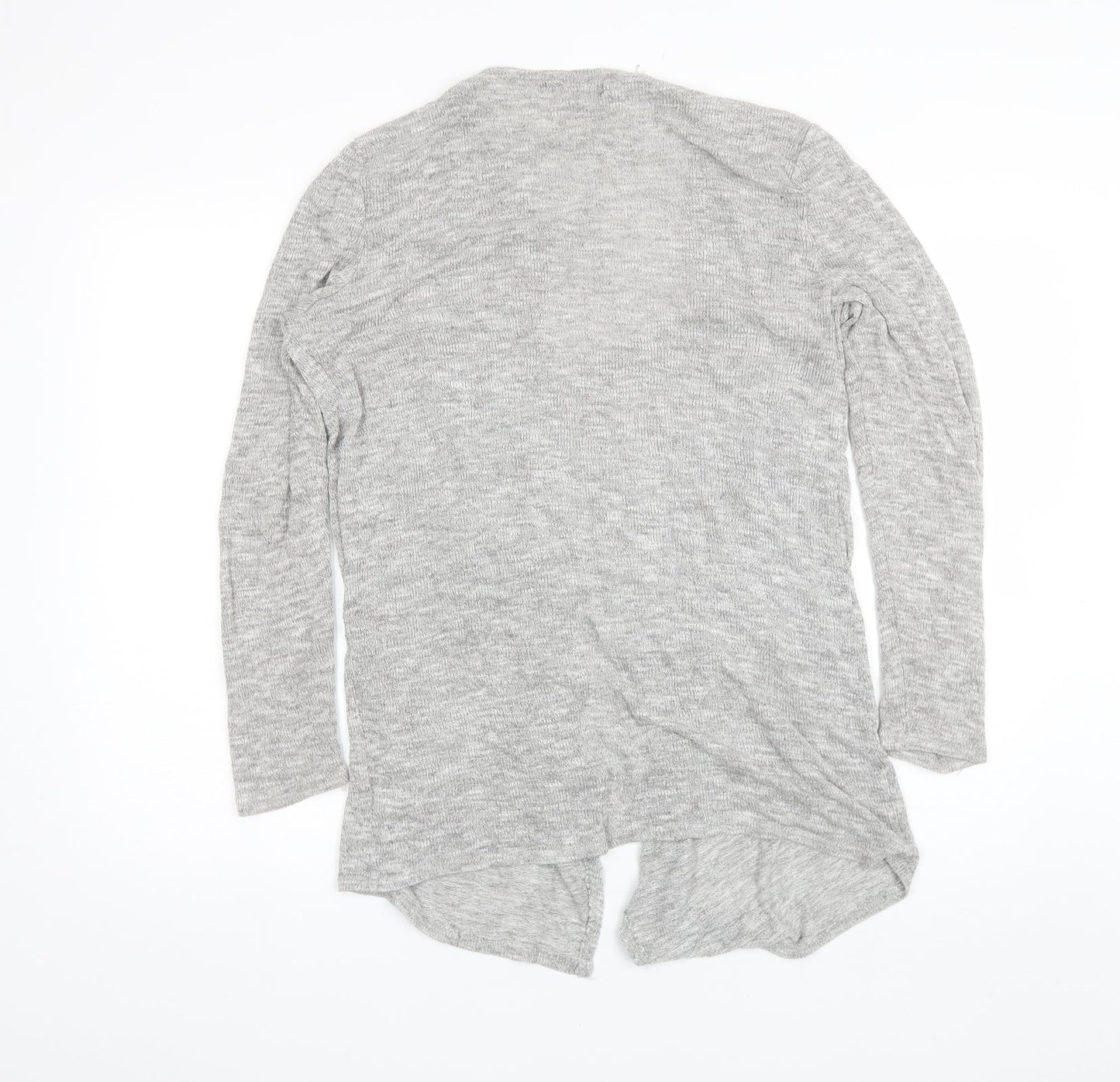 Atmosphere Womens Grey V-Neck  Viscose Cardigan Jumper Size M