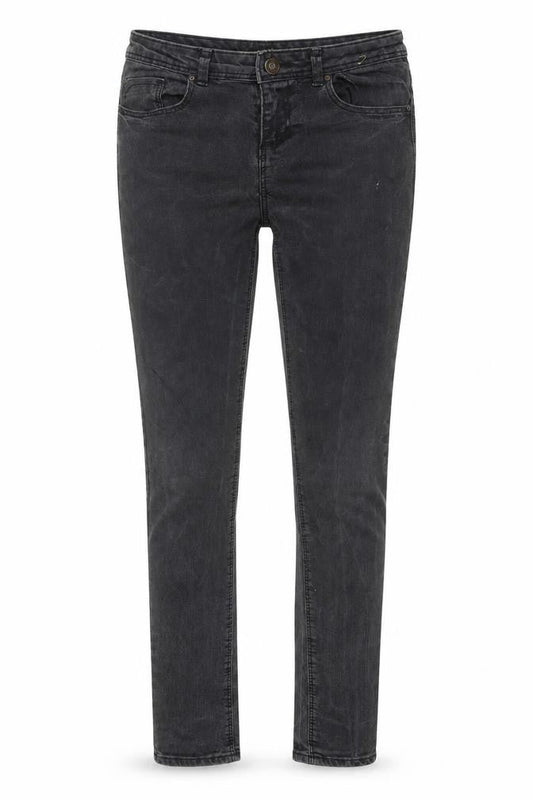 Womens Black  Cotton Skinny Jeans Size 12 L31 in Regular