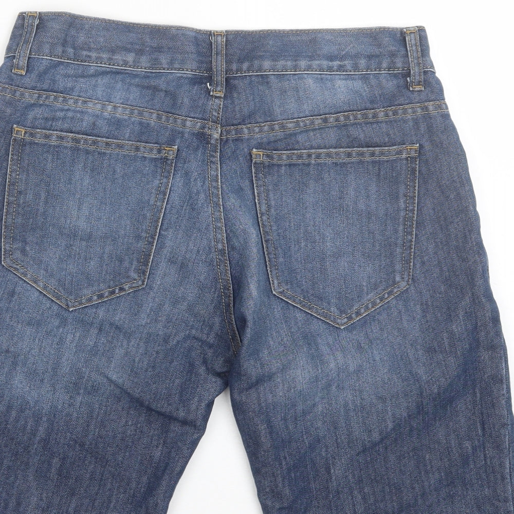 Denim Co Mens Blue  Cotton Chino Shorts Size 30 L10 in Regular
