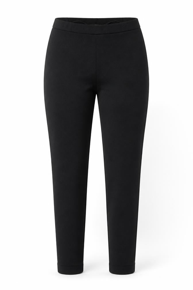 George Womens Black  Polyester Trousers  Size 12 L28 in Regular