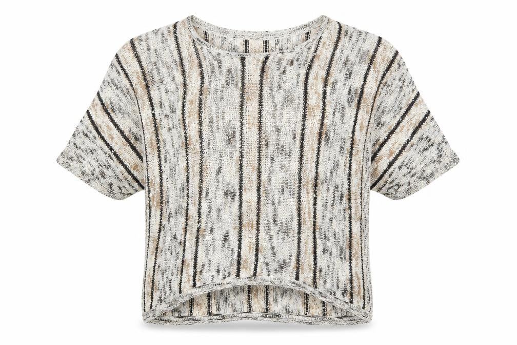 Crossroads Womens Gold Round Neck  Acrylic Pullover Jumper Size XL