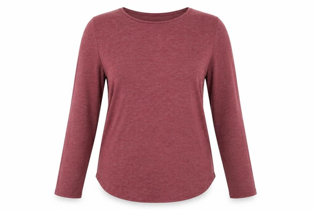 SheIn Womens Pink  Polyester Basic Blouse Size M Round Neck