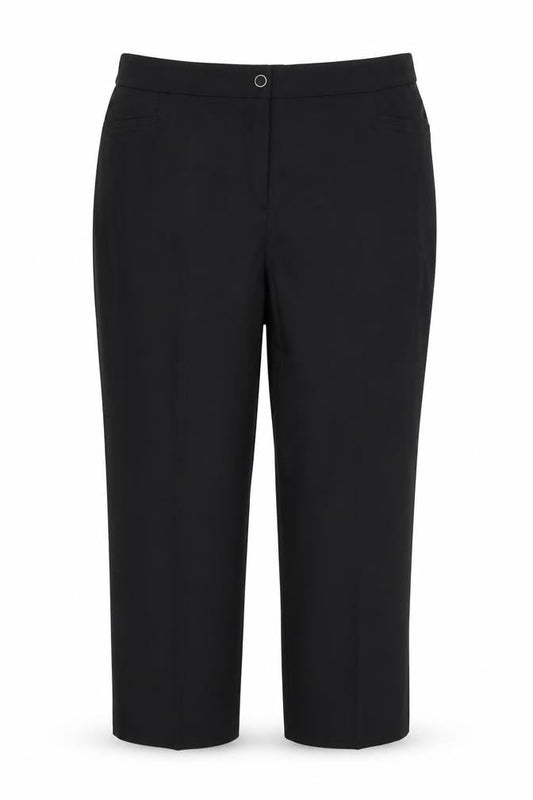 Tailored Womens Black  Polyester Dress Pants Trousers Size 28 L27 in Regular