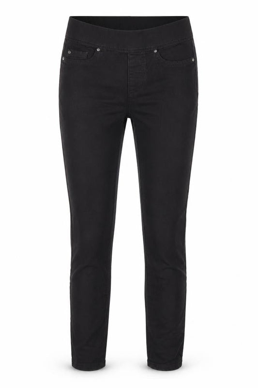 Denim Co Womens Black  Cotton Jegging Jeans Size 6 L24 in Regular