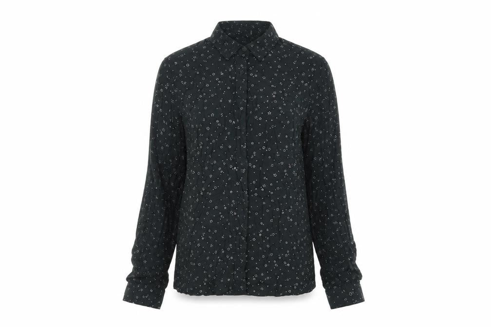 Pull & Bear Womens Green  Viscose Basic Button-Up Size XS Collared