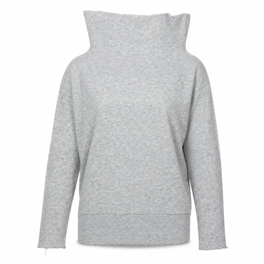 Preownr Womens Grey Roll Neck   Pullover Jumper Size XL