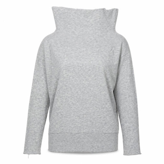 Preownr Womens Grey Roll Neck   Pullover Jumper Size XL